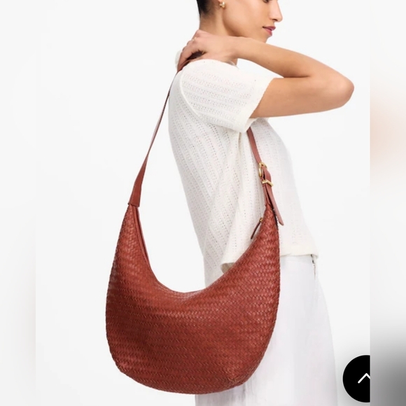 Madewell Essential Curve Shoulder Bag, Dusty Redwood. Brand New, Never Used. - Picture 2 of 10
